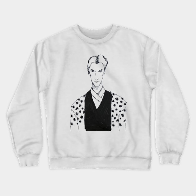 Samurai Josh Crewneck Sweatshirt by killeunice